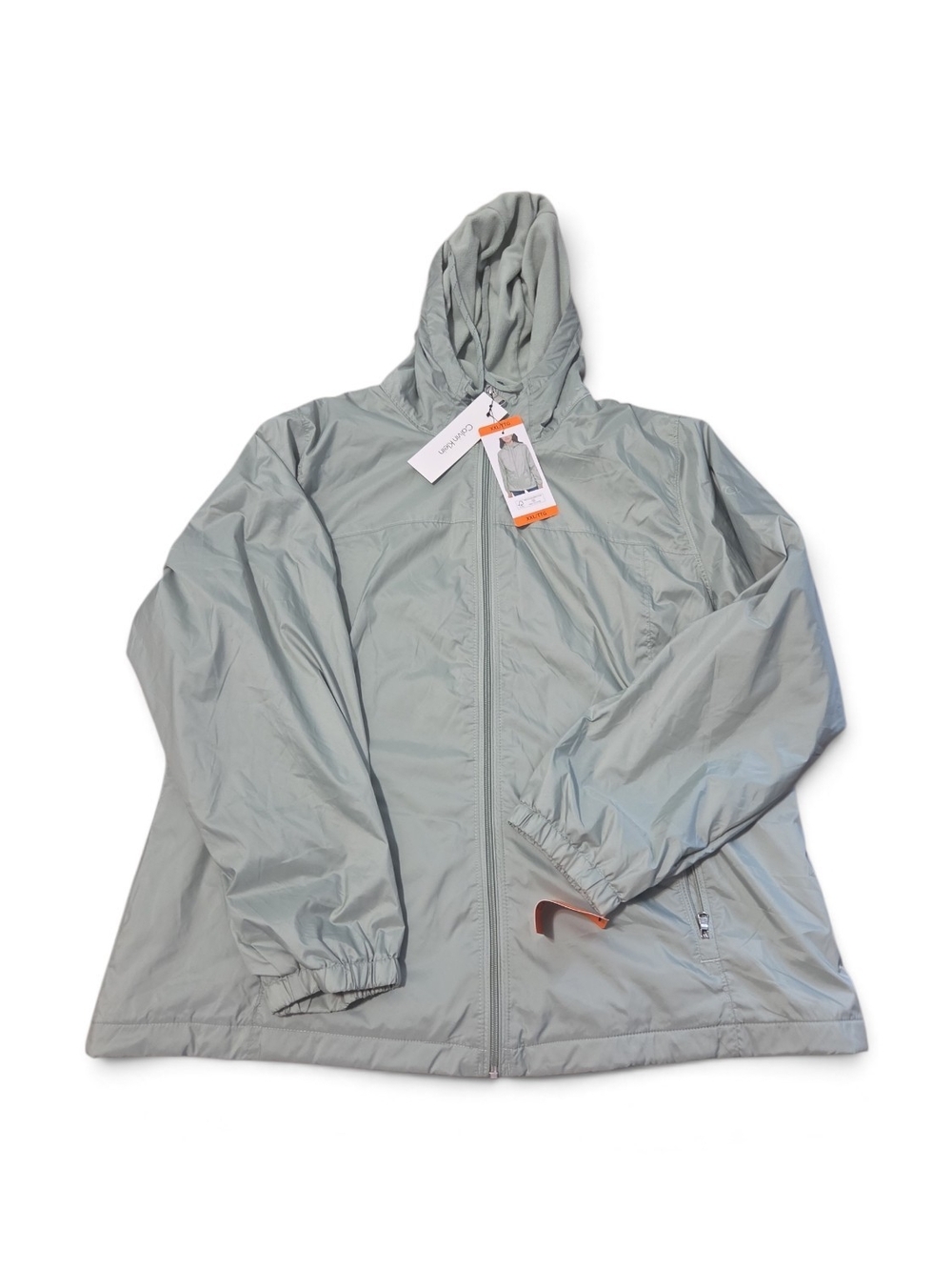 Calvin Klein hooded zip-up jacket